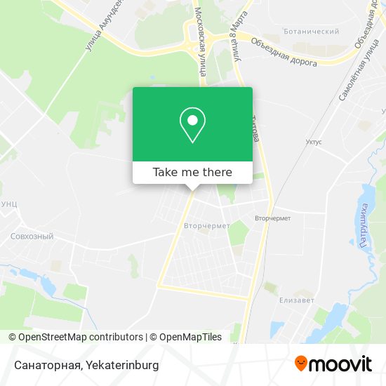 Санаторная map