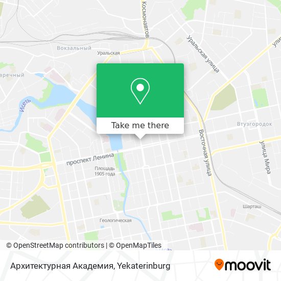 Архитектурная Академия map