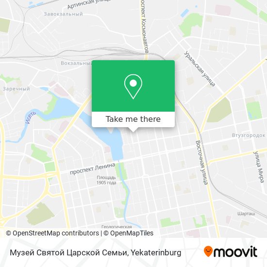 Музей Святой Царской Семьи map