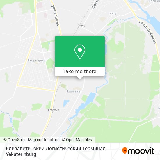 Елизаветинский Логистический Терминал map