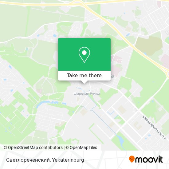 Светлореченский map