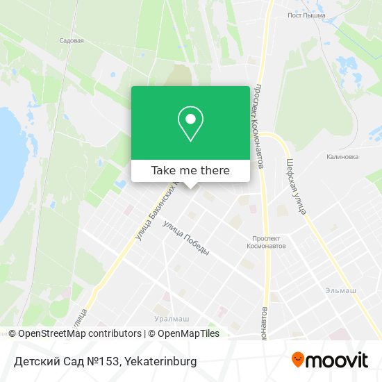 Детский Сад №153 map