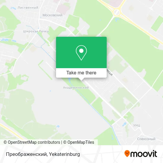 Преображенский map