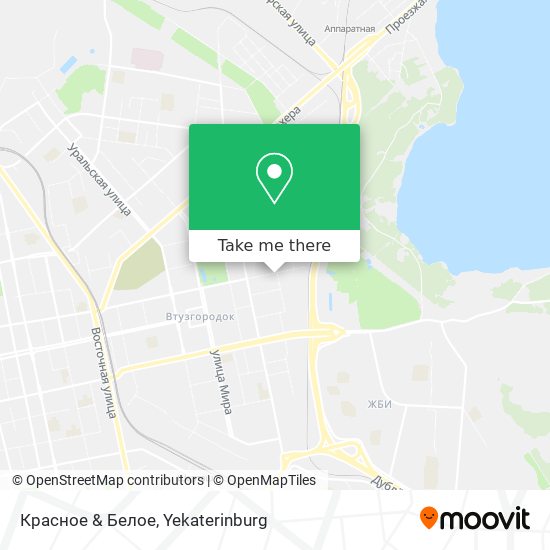 Красное & Белое map