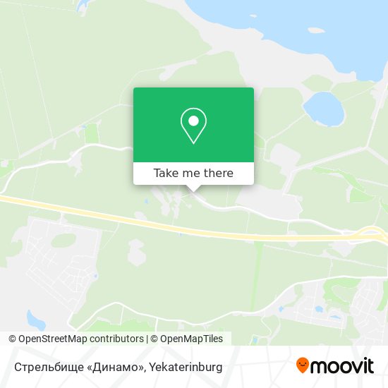 Стрельбище «Динамо» map