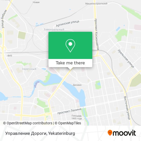 Управление Дороги map