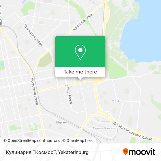 Кулинария ""Космос"" map