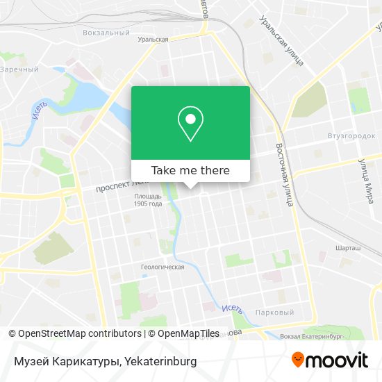 Музей Карикатуры map