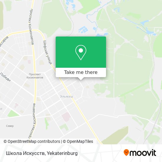 Школа Искусств map