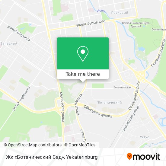 Жк «Ботанический Сад» map