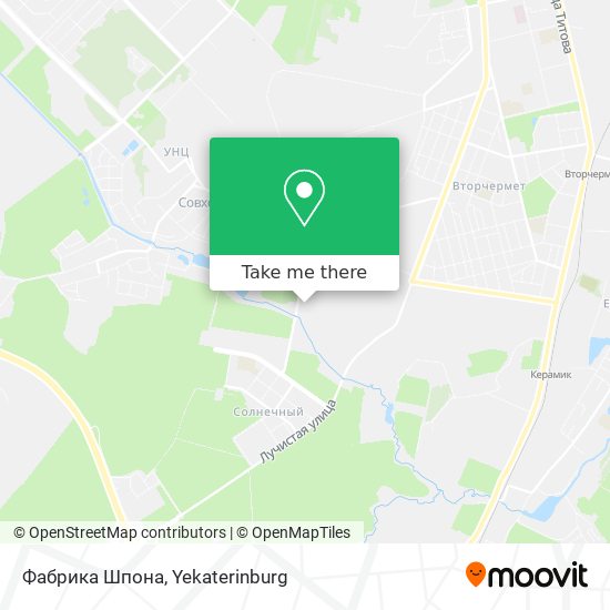 Фабрика Шпона map