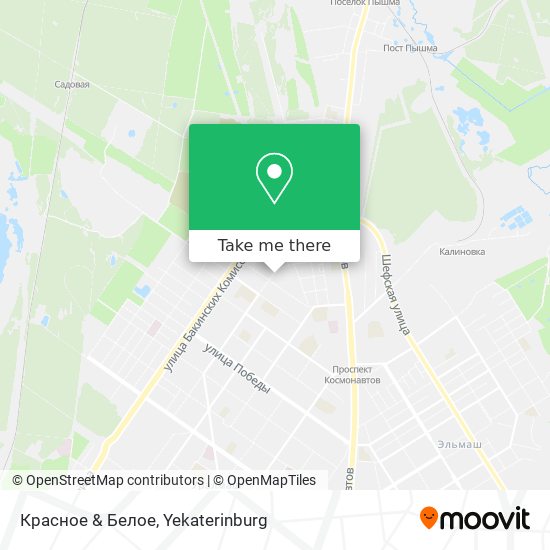 Красное & Белое map
