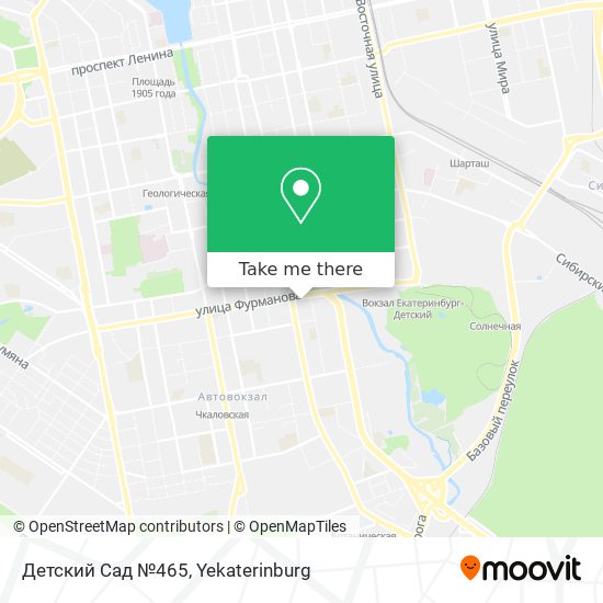 Детский Сад №465 map