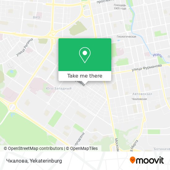 Чкалова map