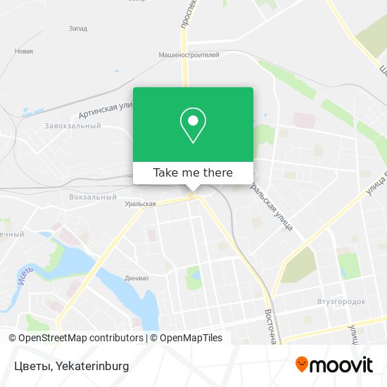 Цветы map
