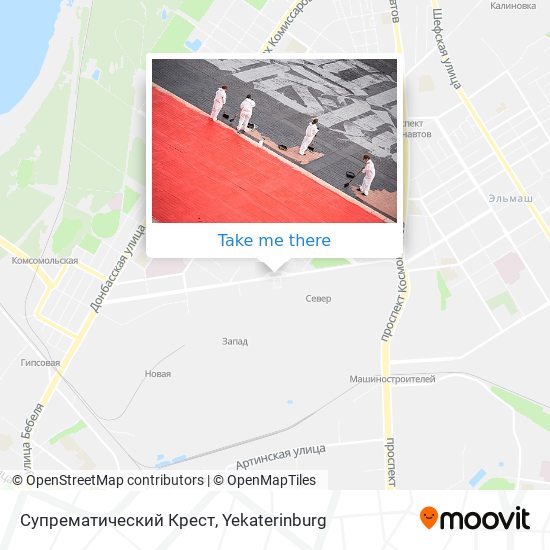 Супрематический Крест map