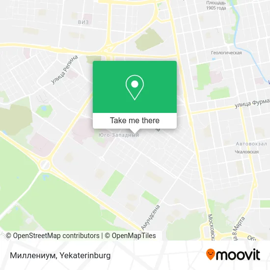 Миллениум map