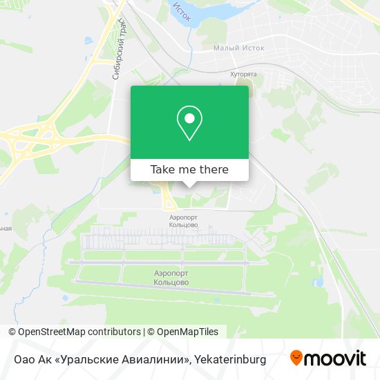 Оао Ак «Уральские Авиалинии» map
