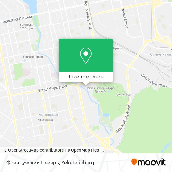 Французский Пекарь map