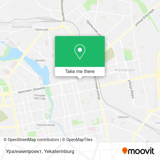 Уралниипроект map