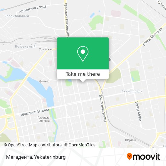 Мегадента map
