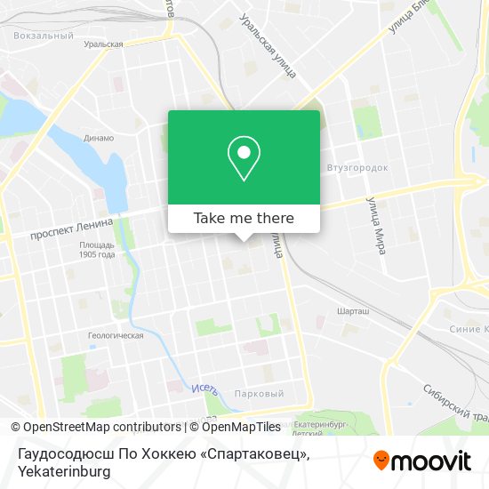 Гаудосодюсш По Хоккею «Спартаковец» map