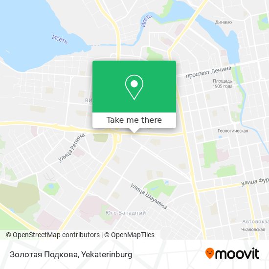 Золотая Подкова map