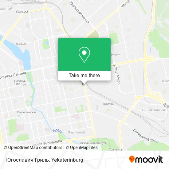 Югославия Гриль map