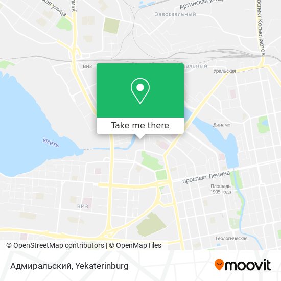 Адмиральский map