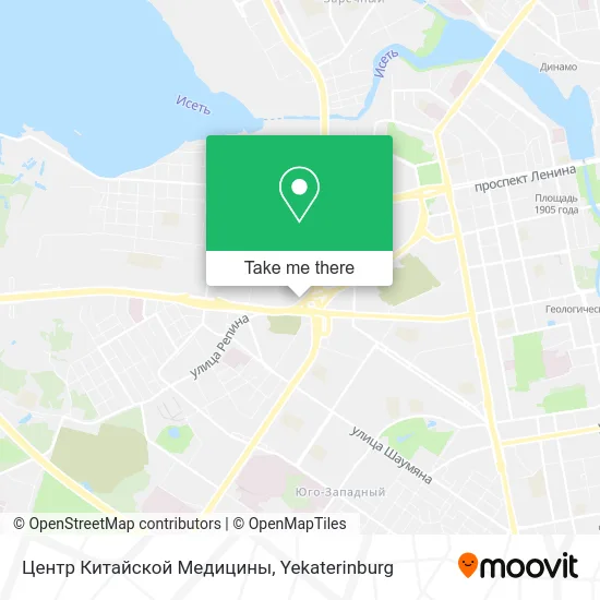 Центр Китайской Медицины map