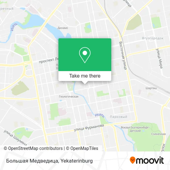 Большая Медведица map