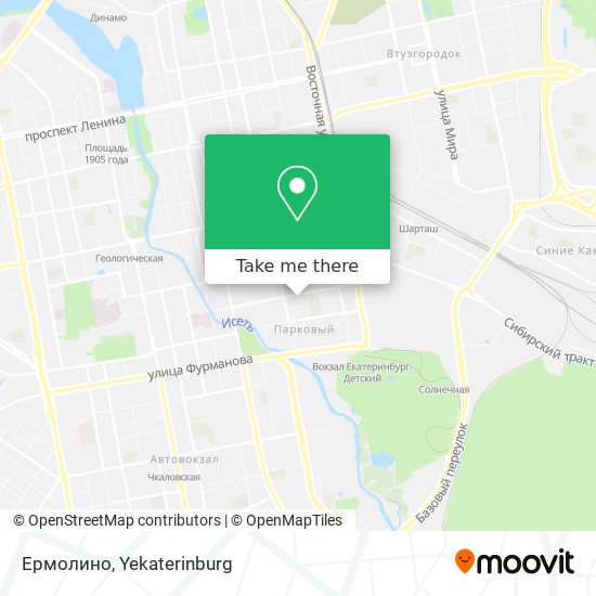 Ермолино map