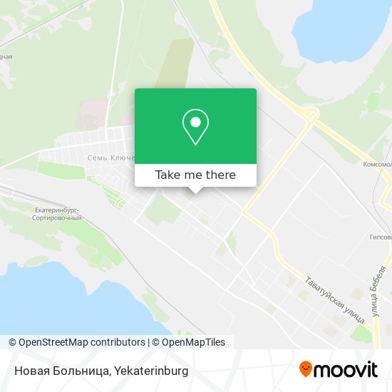 Новая Больница map