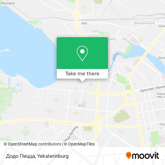 Додо Пицца map