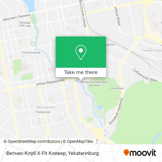 Фитнес-Клуб X-Fit Клевер map