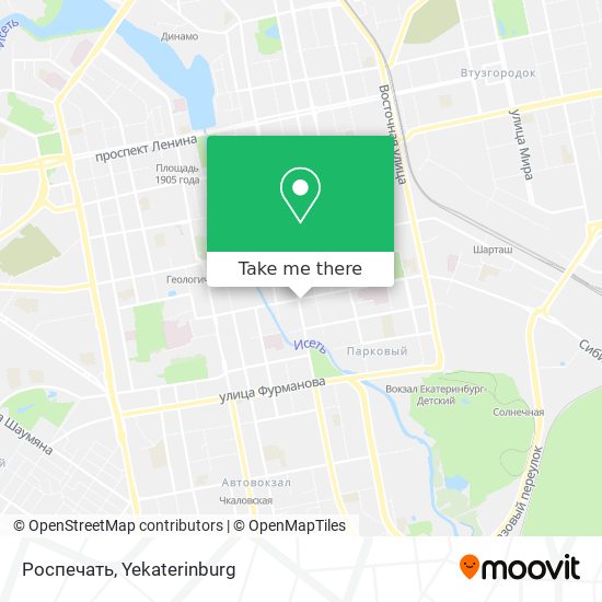Роспечать map
