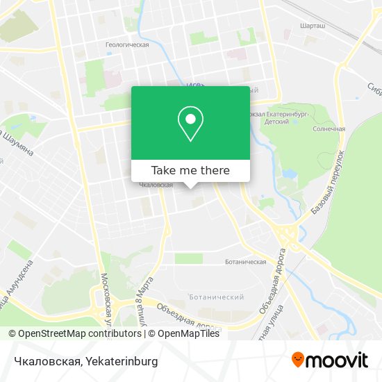 Чкаловская map