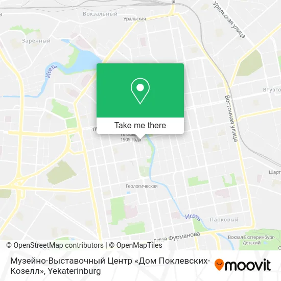 Музейно-Выставочный Центр «Дом Поклевских-Козелл» map