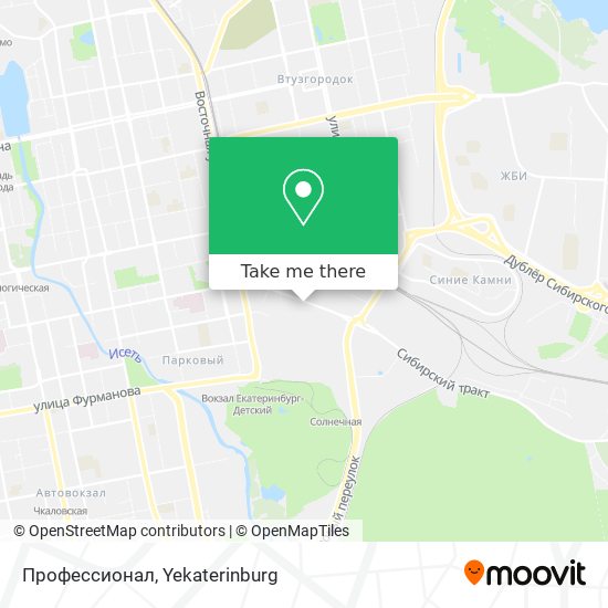 Профессионал map