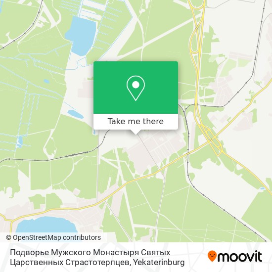 Подворье Мужского Монастыря Святых Царственных Страстотерпцев map