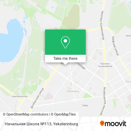 Начальная Школа №113 map