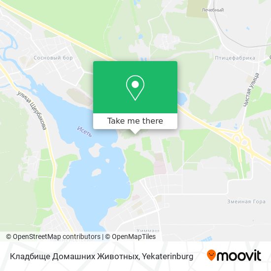 Кладбище Домашних Животных map