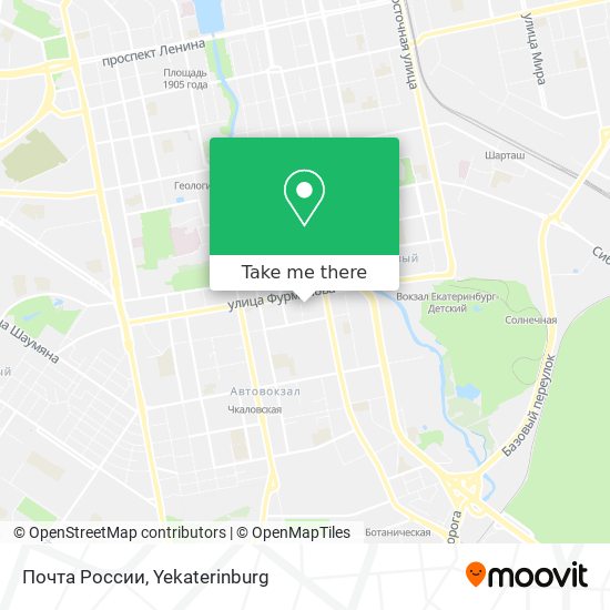 Почта России map