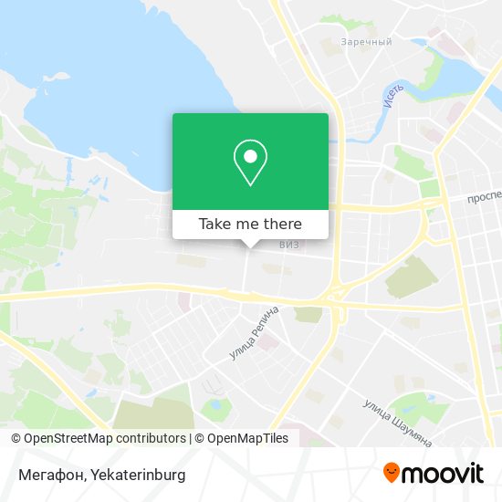 Мегафон map