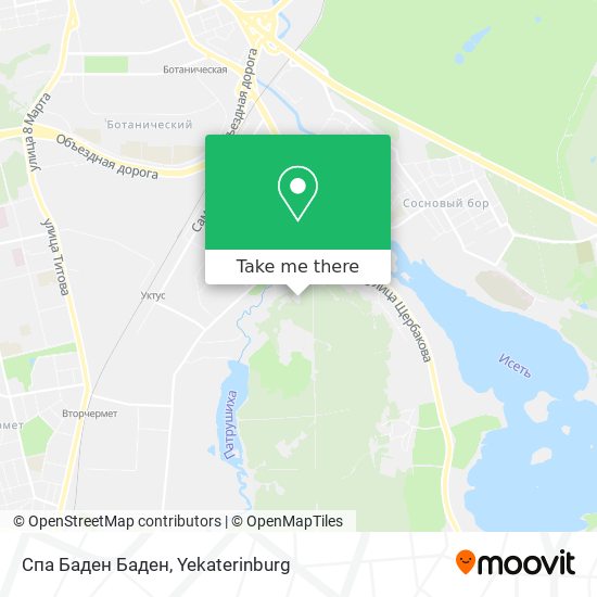 Спа Баден Баден map