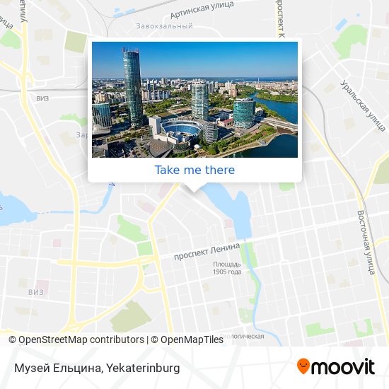 Музей Ельцина map