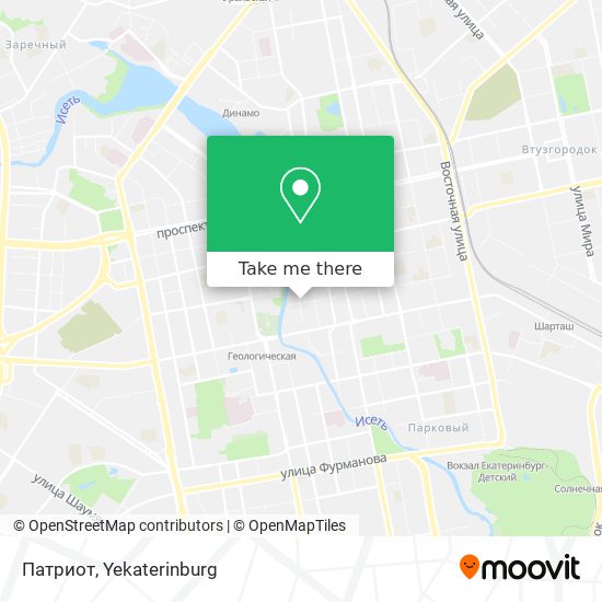 Патриот map