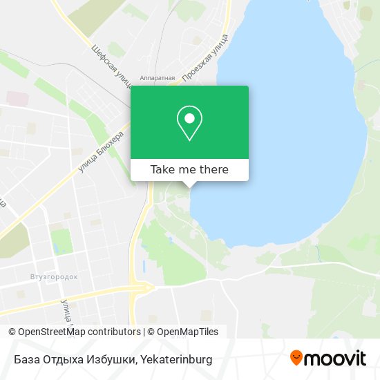 База Отдыха Избушки map