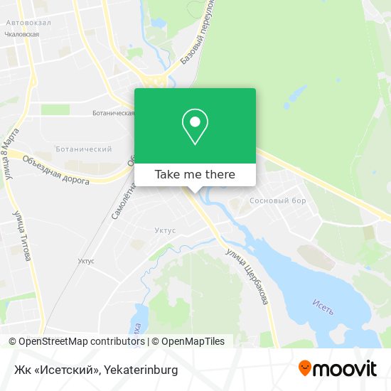 Жк «Исетский» map