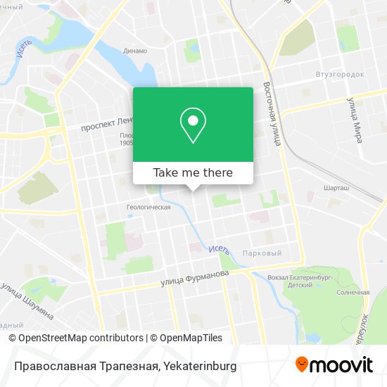 Православная Трапезная map